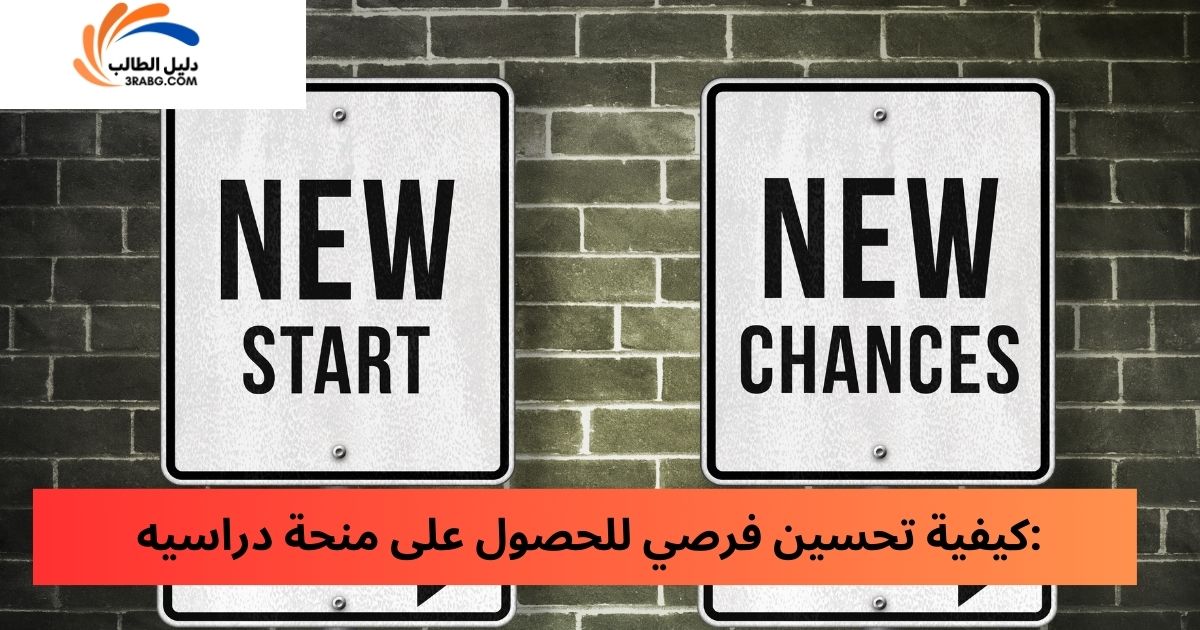 كيفية تحسين فرصي للحصول على منحة دراسيه: