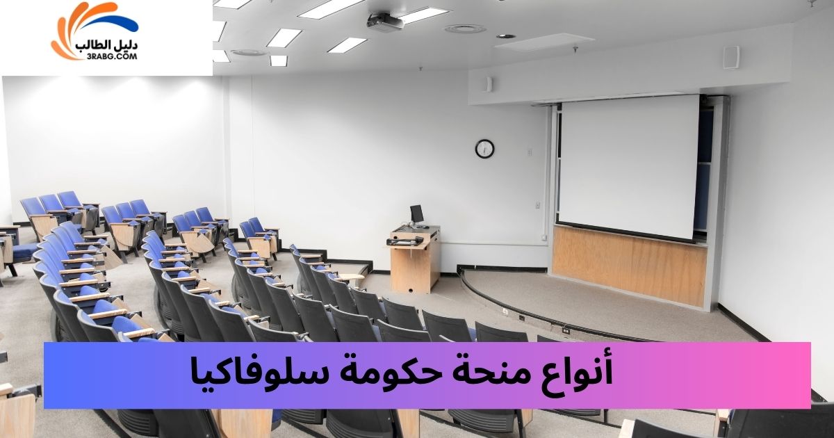 أنواع منحة حكومة سلوفاكيا 