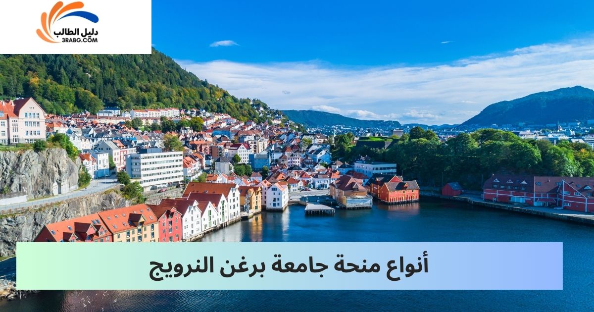 أنواع منحة جامعة برغن النرويج
