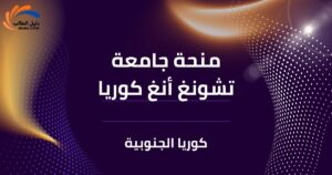 منحة جامعة تشونغ أنغ كوريا