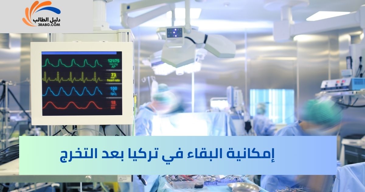 إمكانية البقاء في تركيا بعد التخرج
