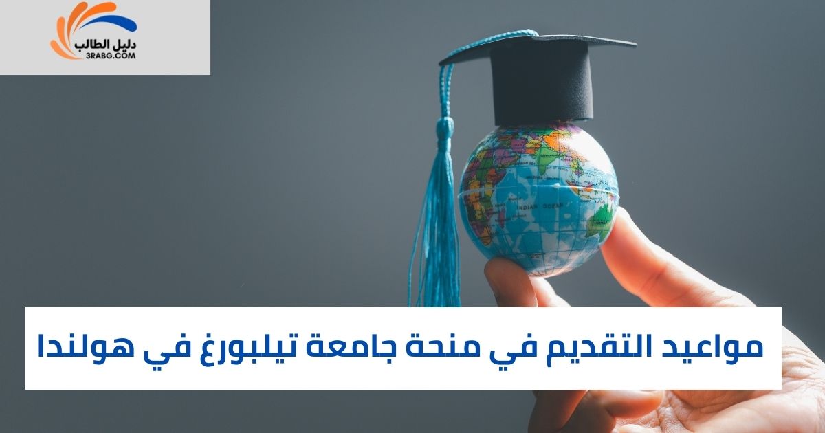 مواعيد التقديم في منحة جامعة تيلبورغ في هولندا