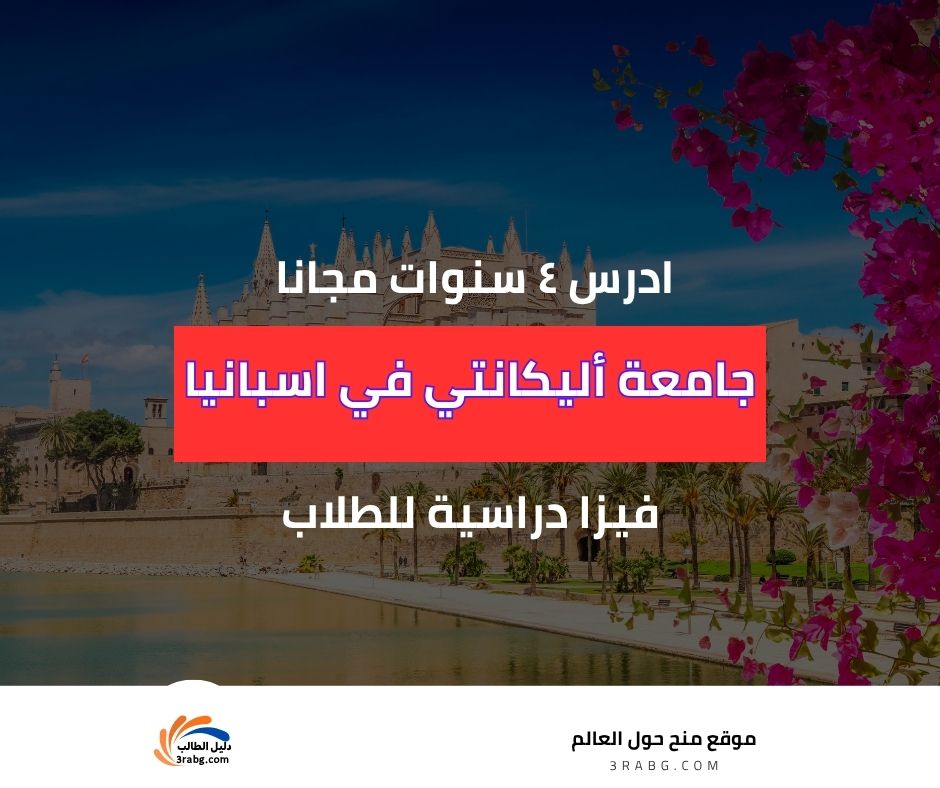 منحة جامعة أليكانتي في اسبانيا