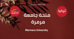 منحة جامعة مرمرة في تركيا