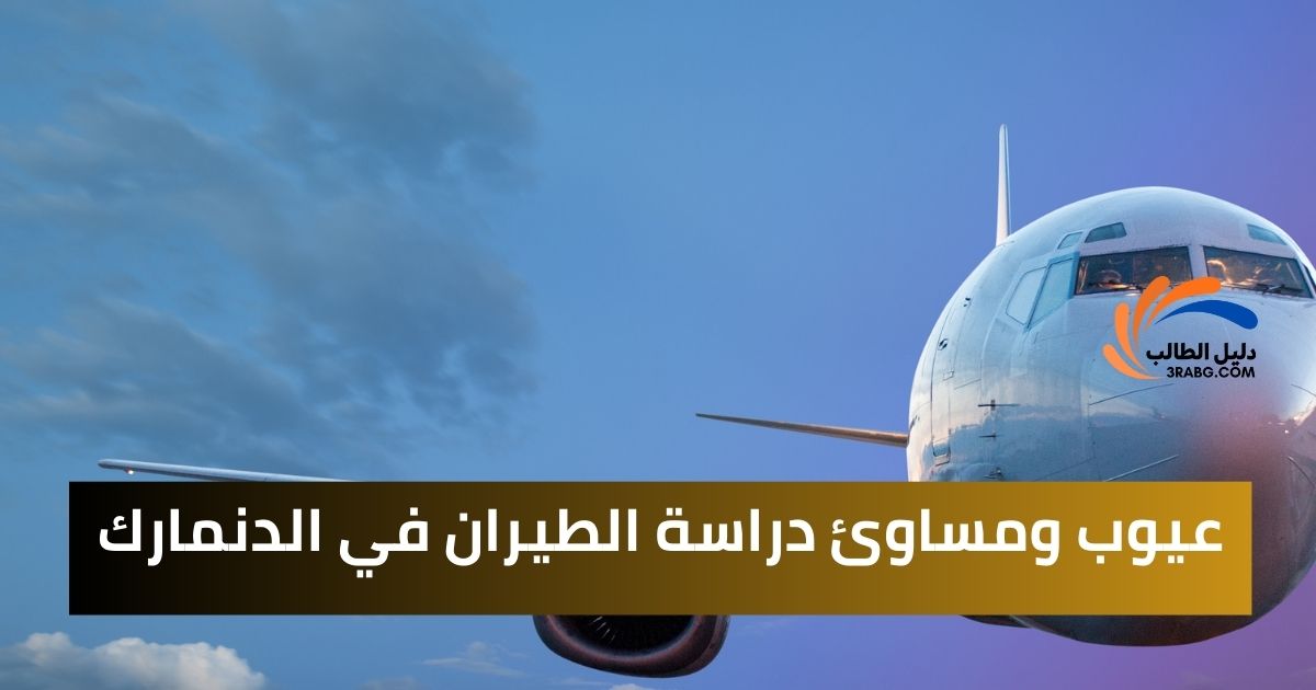 عيوب ومساوئ دراسة الطيران في الدنمارك