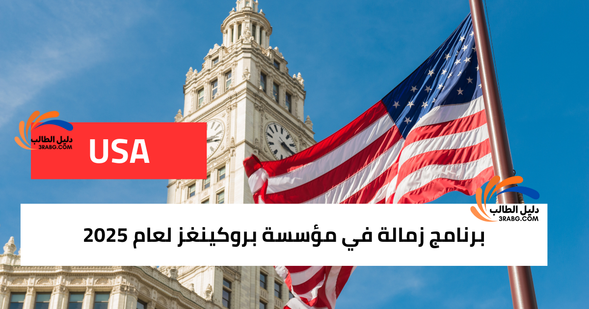 برنامج زمالة في مؤسسة بروكينغز لعام 2025