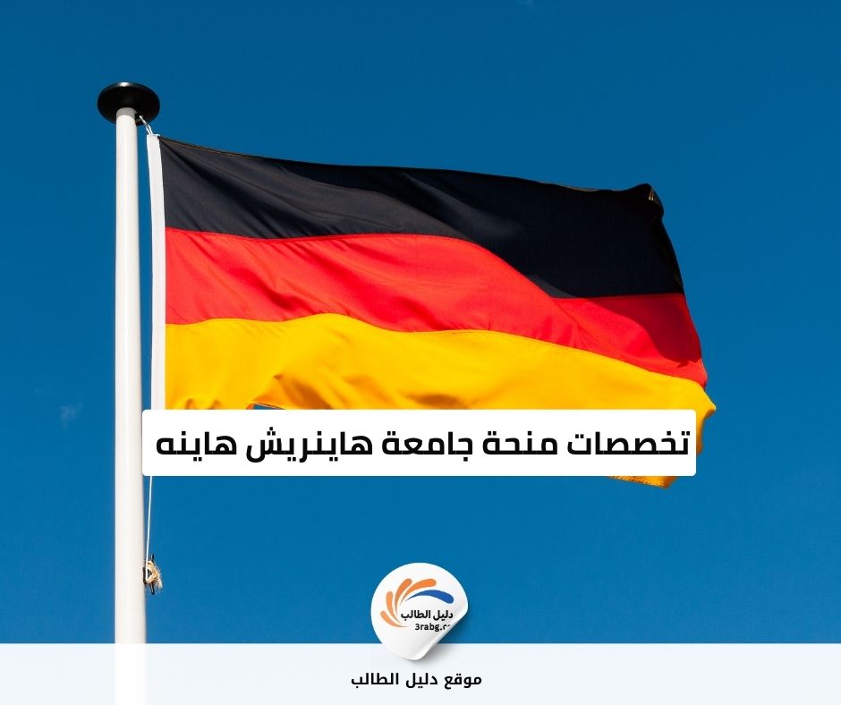 تخصصات منحة جامعة هاينريش هاينه 