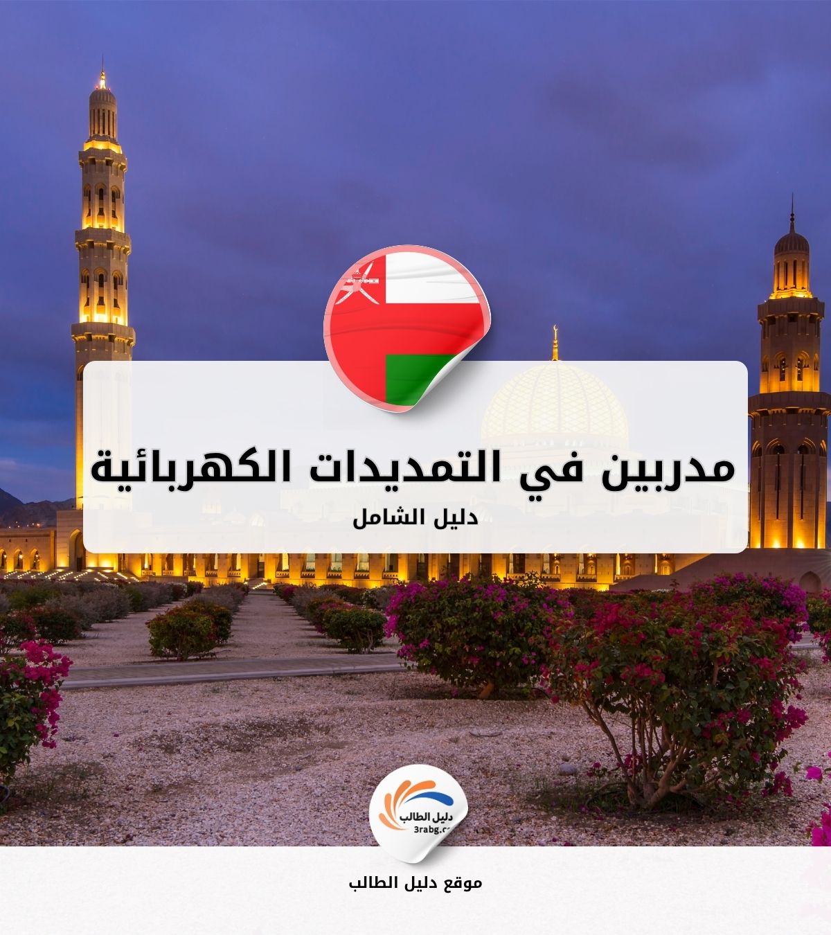 مدربين في مجال التمديدات الكهربائية الصناعية في سلطنة عمان