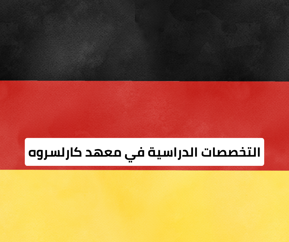 التخصصات الدراسية في معهد كارلسروه