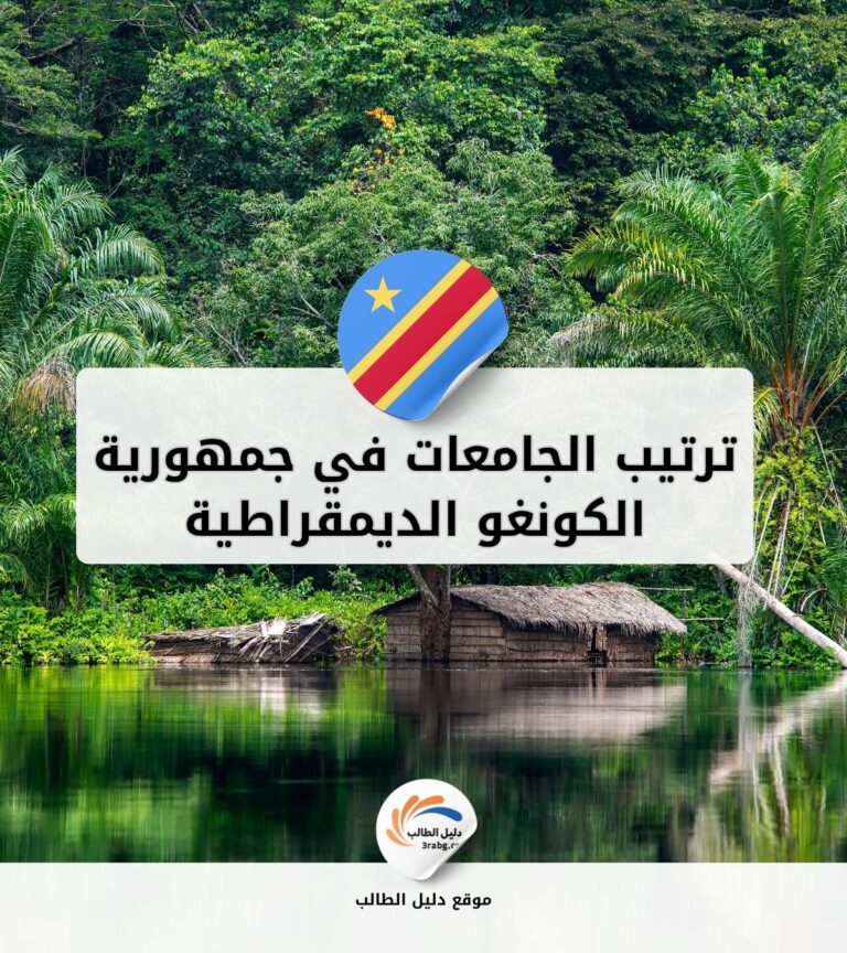 ترتيب الجامعات في جمهورية الكونغو الديمقراطية