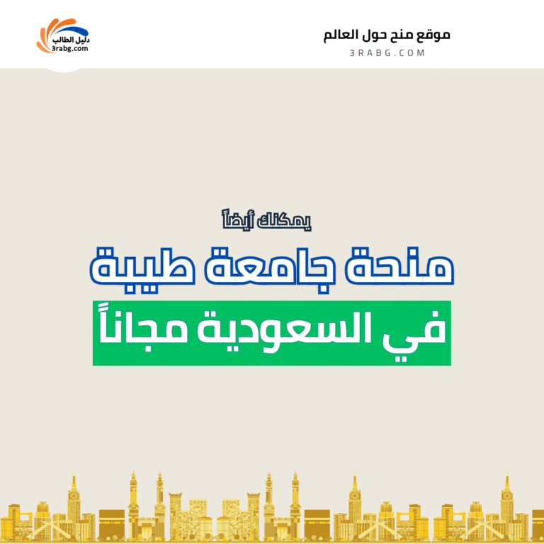 منحة جامعة طيبة السعودية