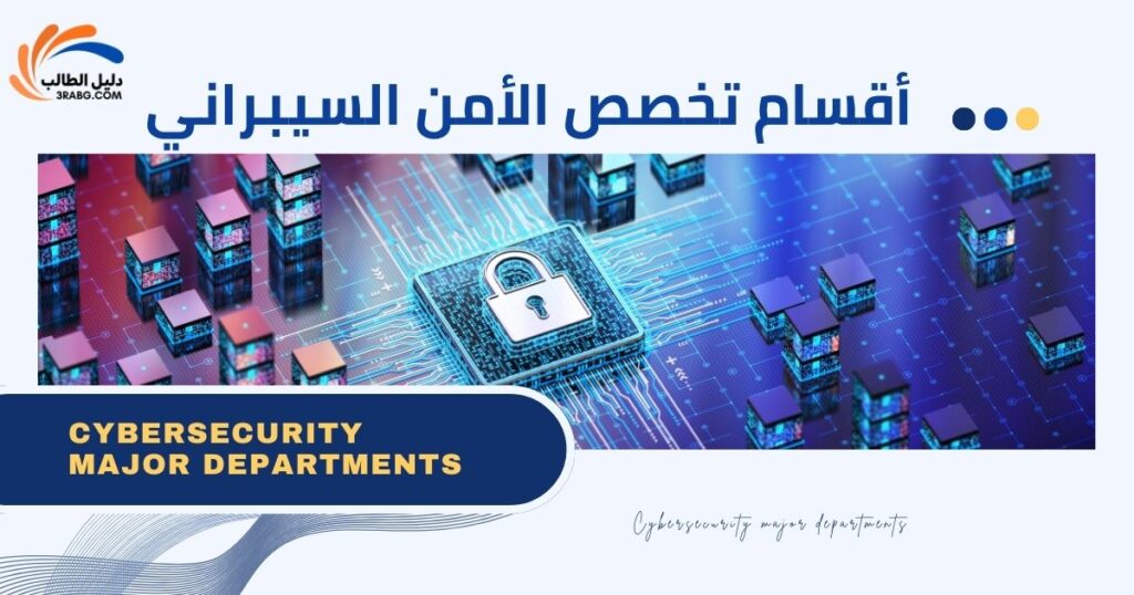 أقسام تخصص الأمن السيبراني