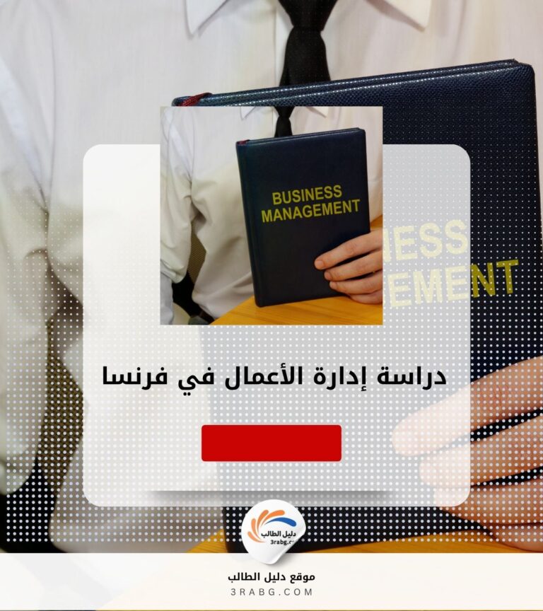 دراسة إدارة الأعمال في فرنسا