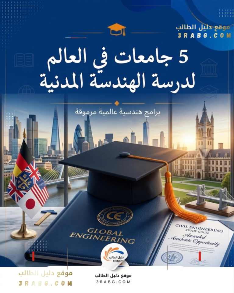 5 جامعات في العالم لدراسة الهندسة المدنية