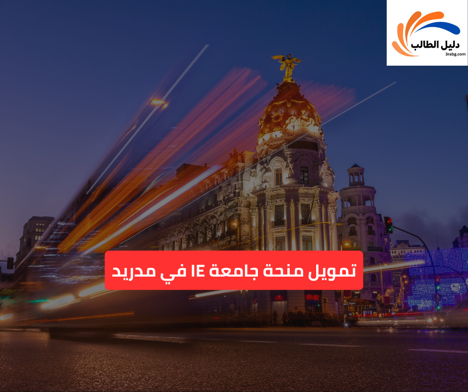 تمويل منحة جامعة IE في مدريد