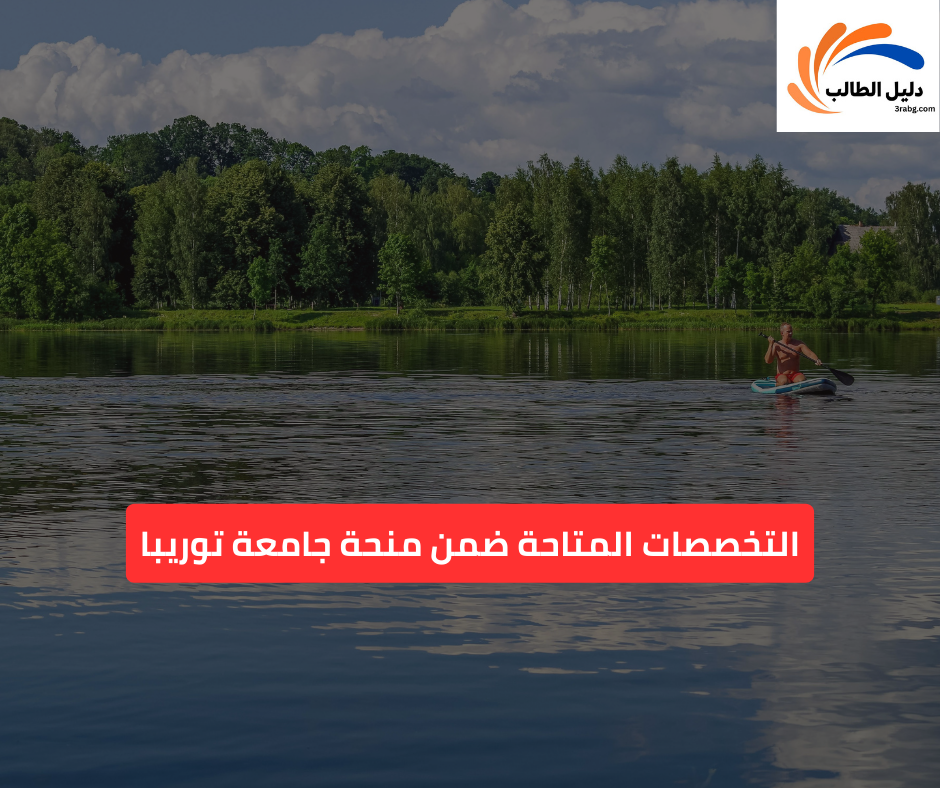 التخصصات المتاحة ضمن منحة جامعة توريبا