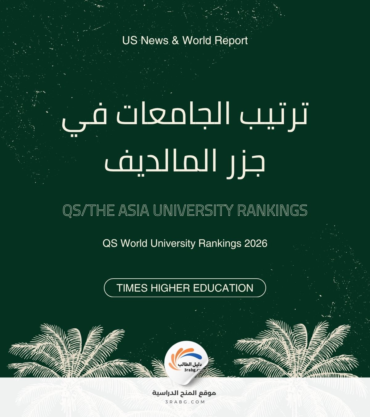 ترتيب الجامعات في جزر المالديف