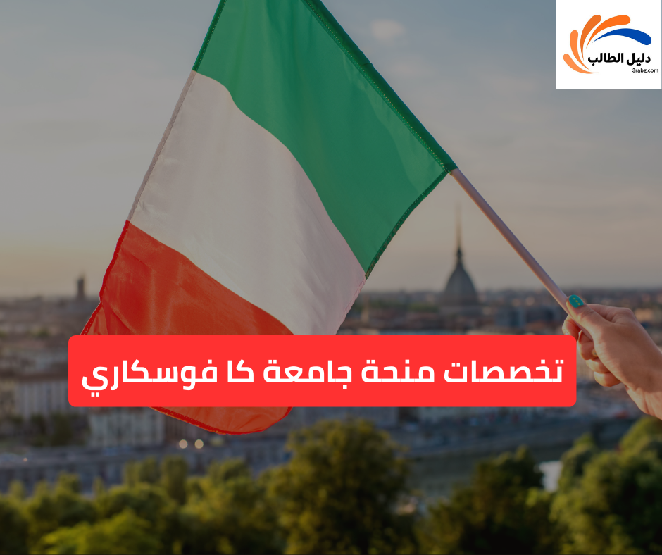 تخصصات منحة جامعة كا فوسكاري