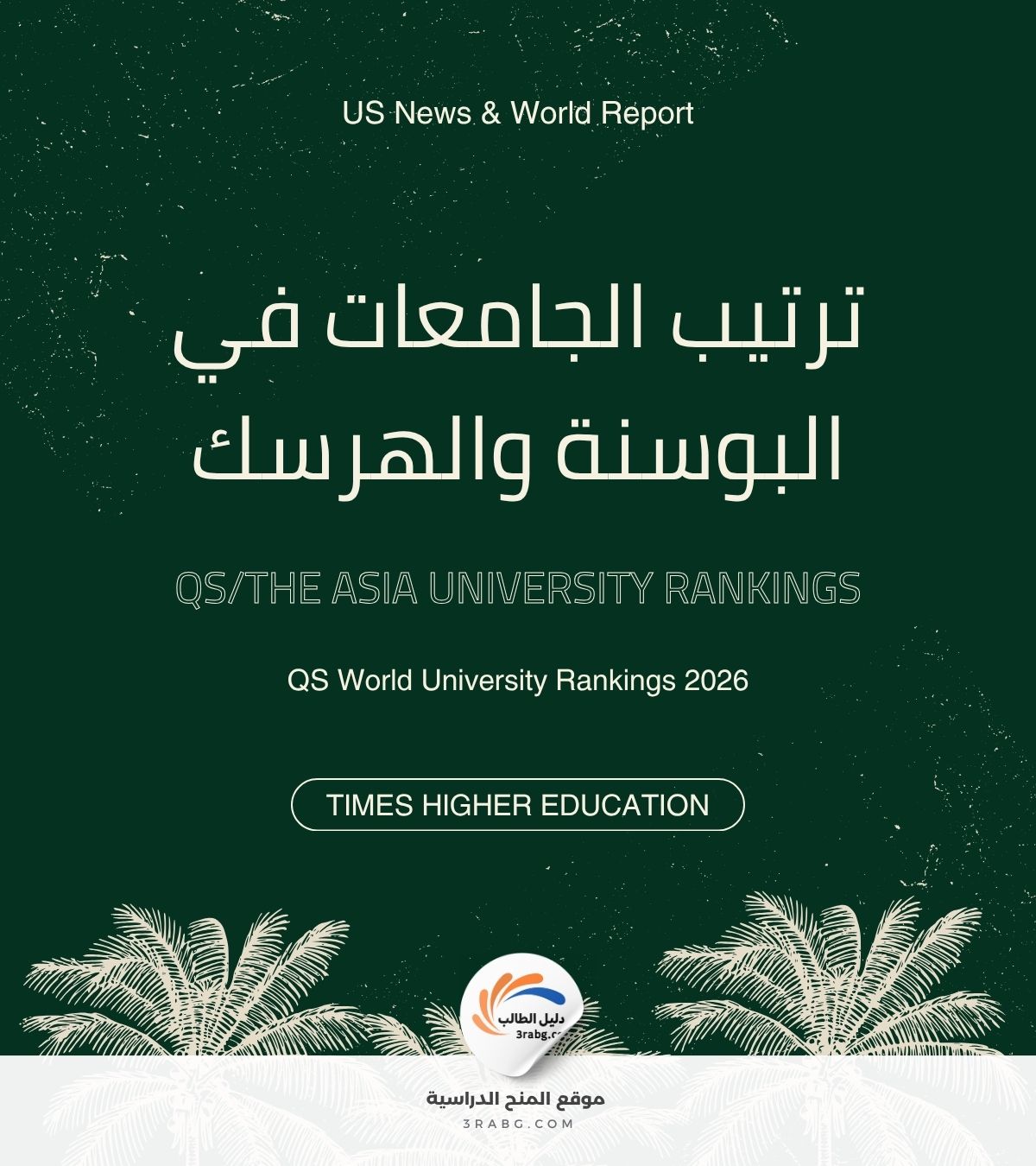 ترتيب الجامعات في البوسنة والهرسك