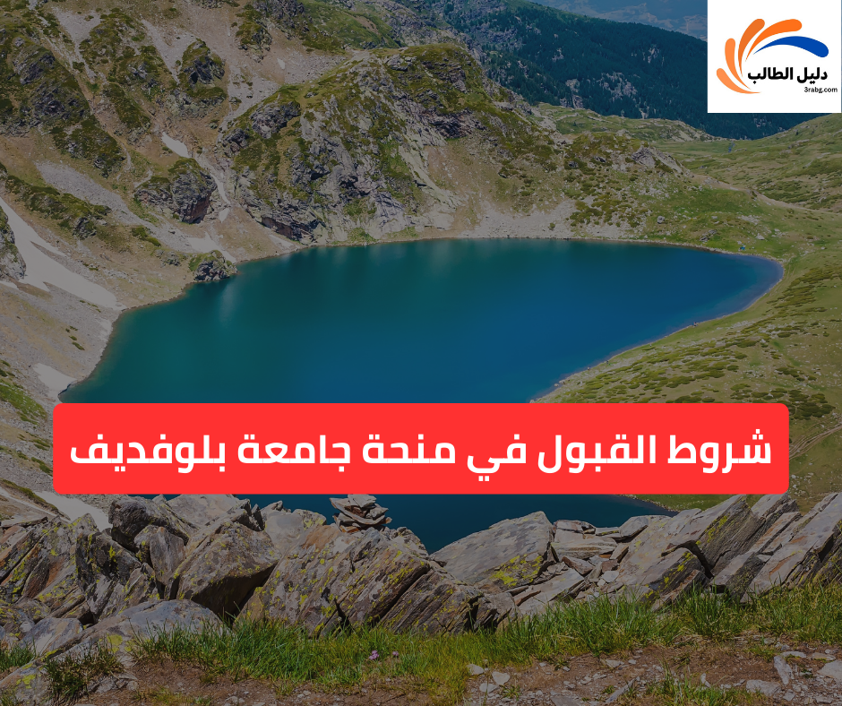 شروط القبول في منحة جامعة بلوفديف