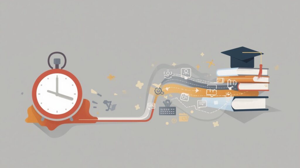 كم مدة دراسة البكالوريوس عن بعد؟