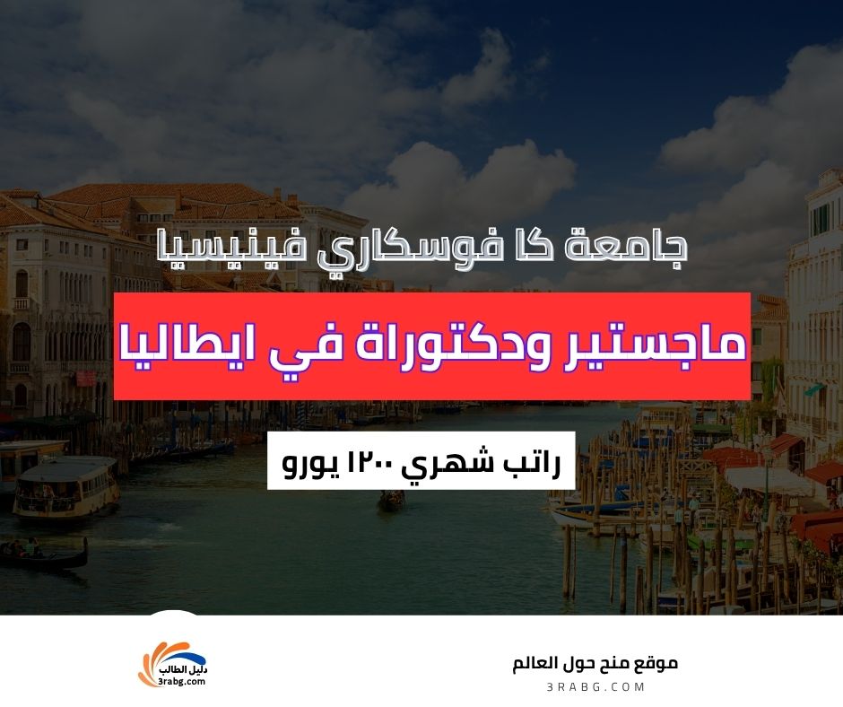 منحة جامعة كا فوسكاري