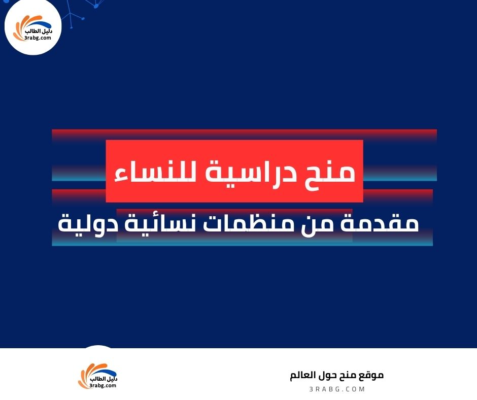 المنح المقدمة من منظمات نسائية دولية