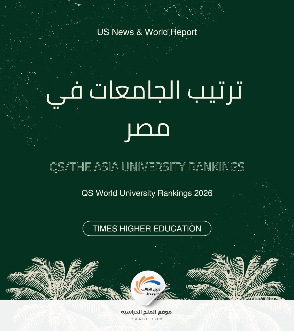 ترتيب الجامعات المصرية دولياً ومحلياً