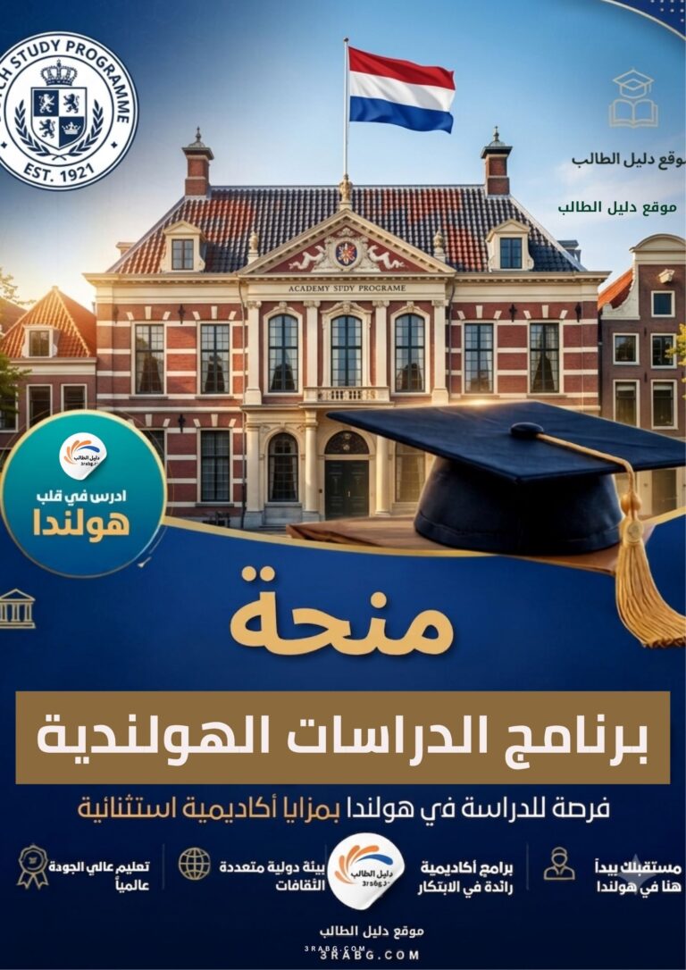 منحة برنامج الدراسات الهولندية
