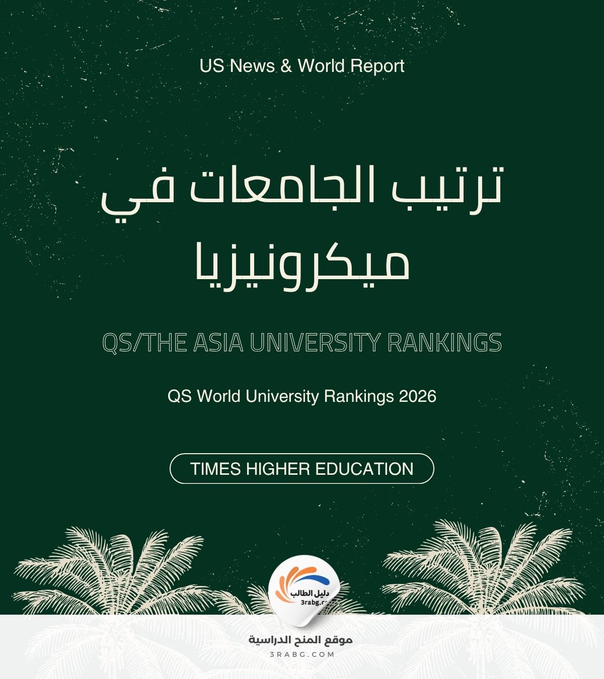 ترتيب الجامعات في ميكرونيزيا