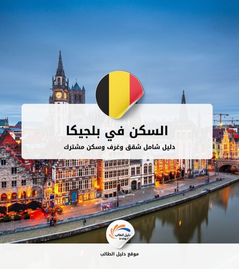 دليل السكن في بلجيكا: شقق، غرف، سكن مشترك