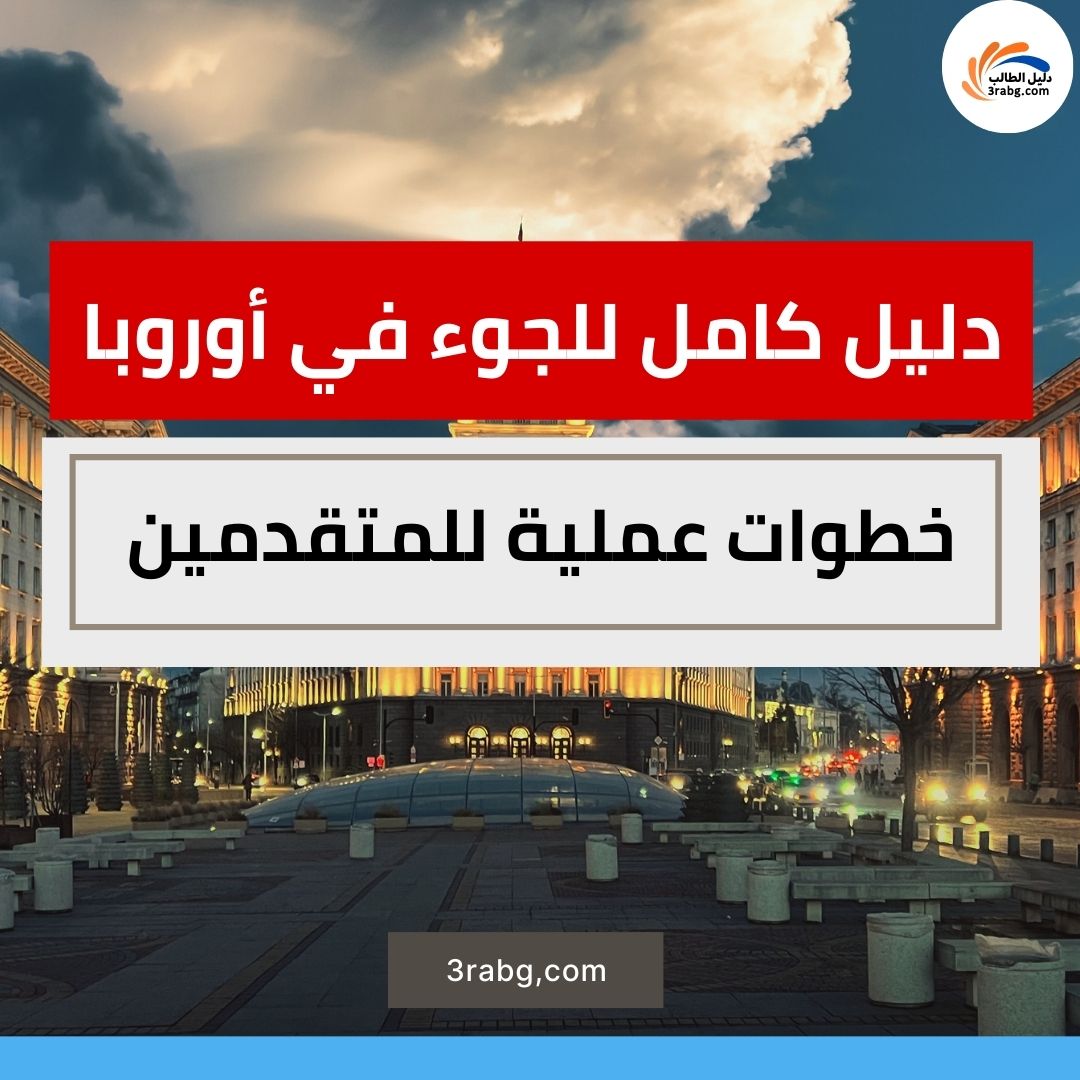 دليل كامل للجوء في أوروبا خطوات عملية للمتقدمين