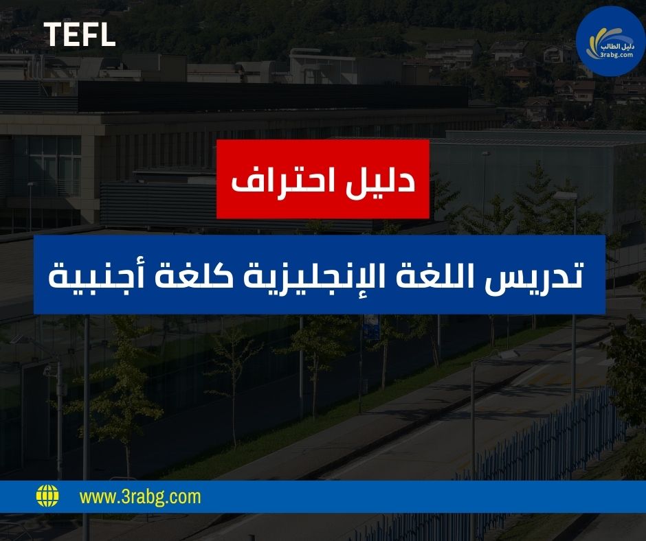 دليل احتراف تدريس اللغة الإنجليزية كلغة أجنبية TEFL | بوابتك للسفر والعمل حول العالم