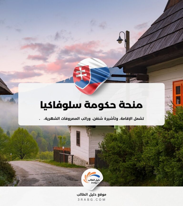 دليل تخصصات منحة حكومة سلوفاكيا
