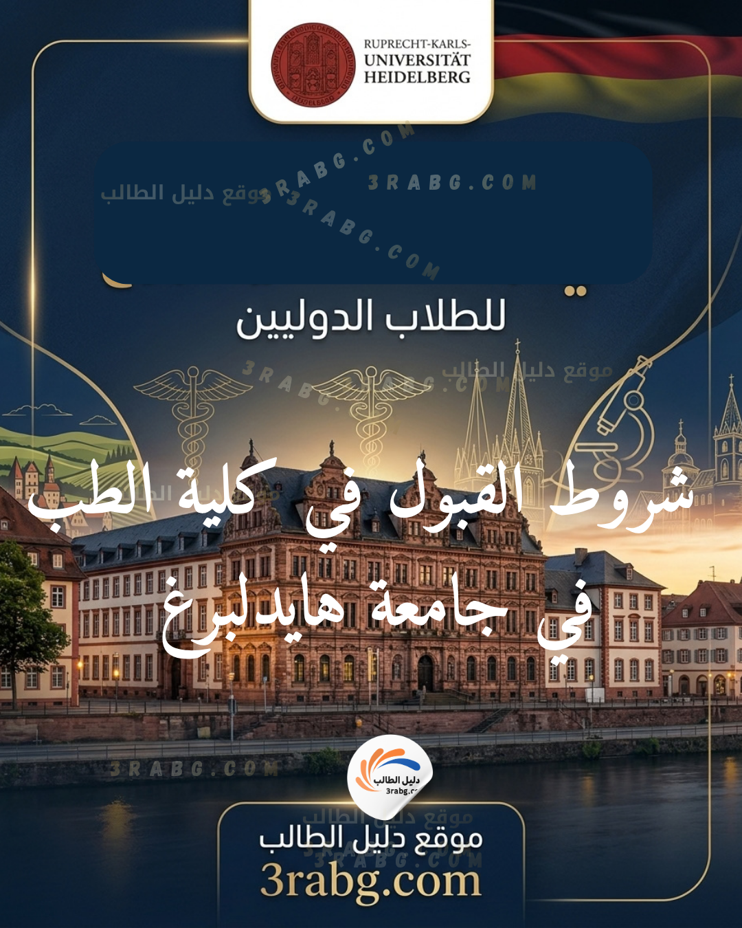 شروط القبول في كلية الطب في جامعة هايدلبرغ للطلاب الدوليين