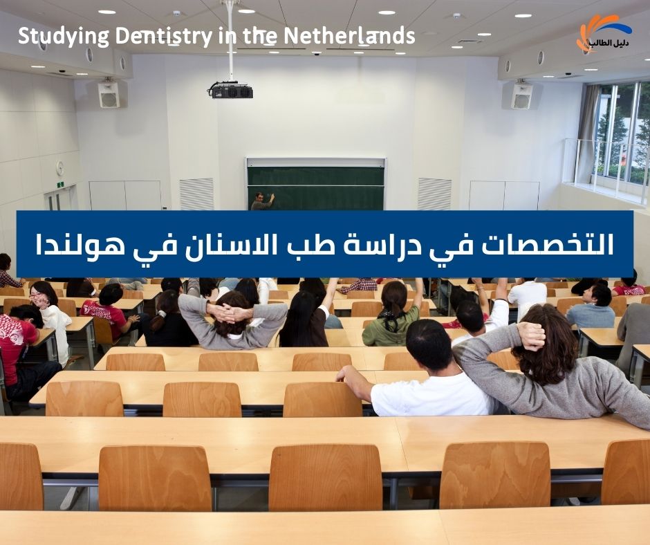 أنواع التخصصات في دراسة طب الاسنان في هولندا