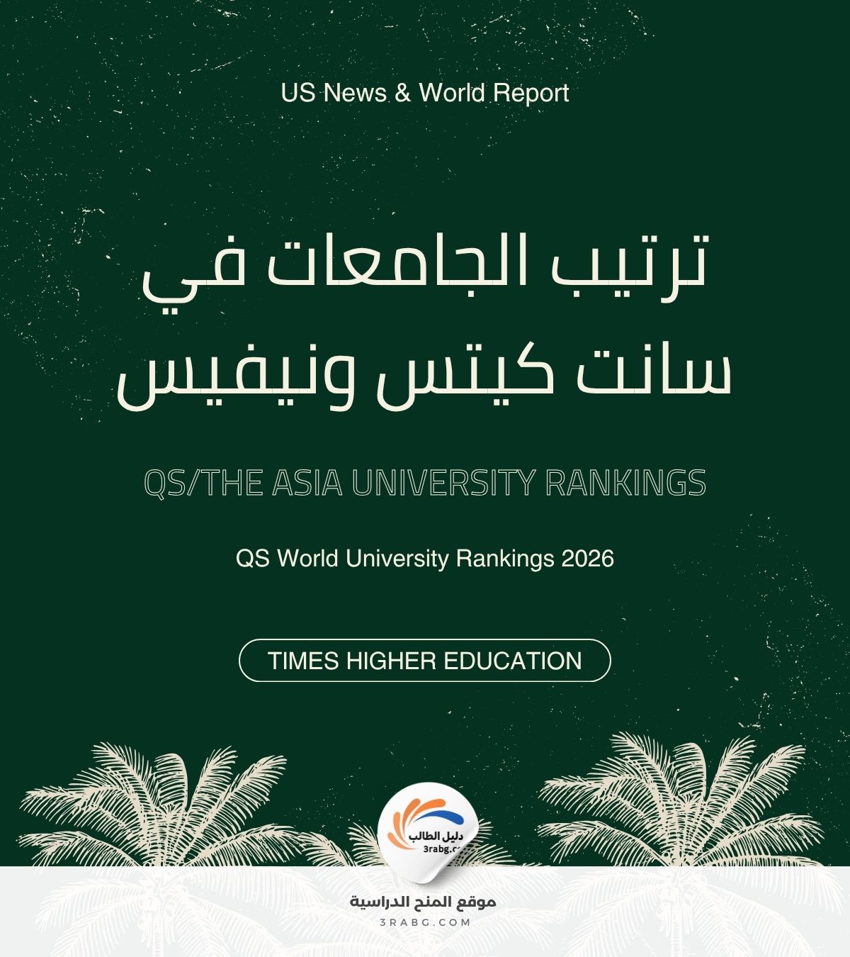 ترتيب الجامعات في سانت كيتس ونيفيس