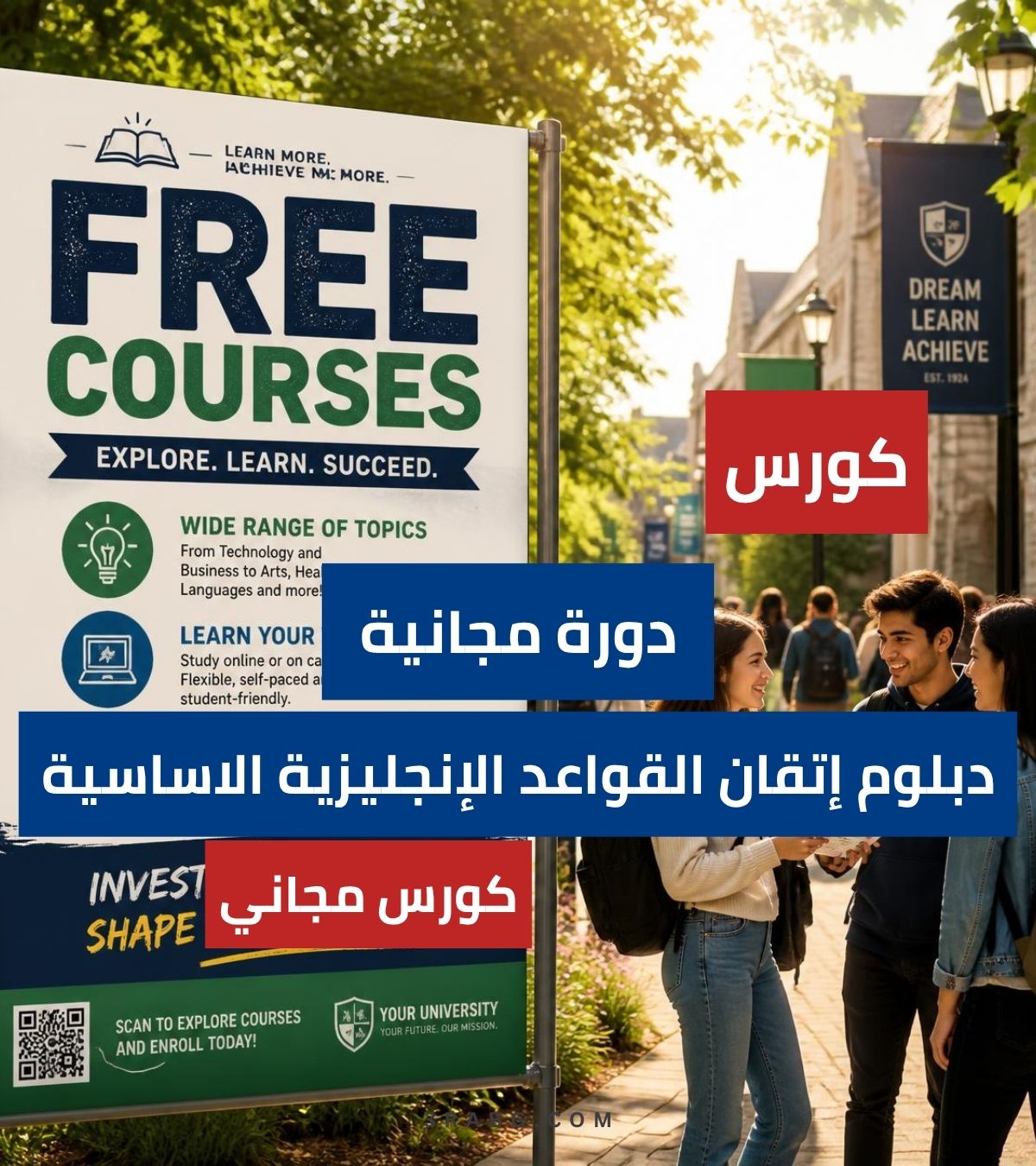 دبلوم إتقان القواعد الإنجليزية الاساسية