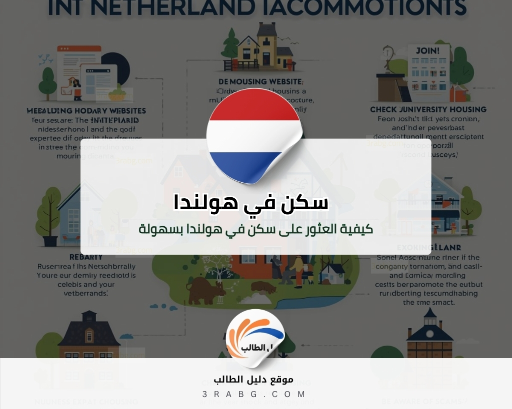 كيفية العثور على سكن في هولندا بسهولة