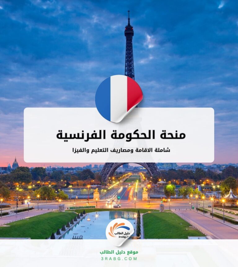 منحة الحكومة الفرنسية بتمويل شامل
