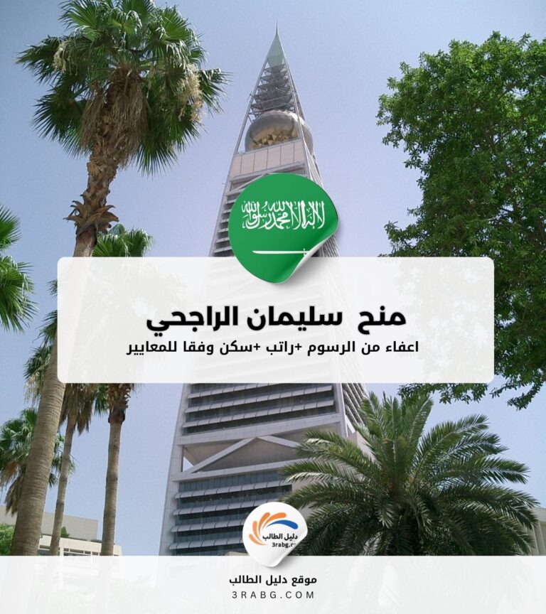 منح جامعة سليمان الراجحي في السعودية