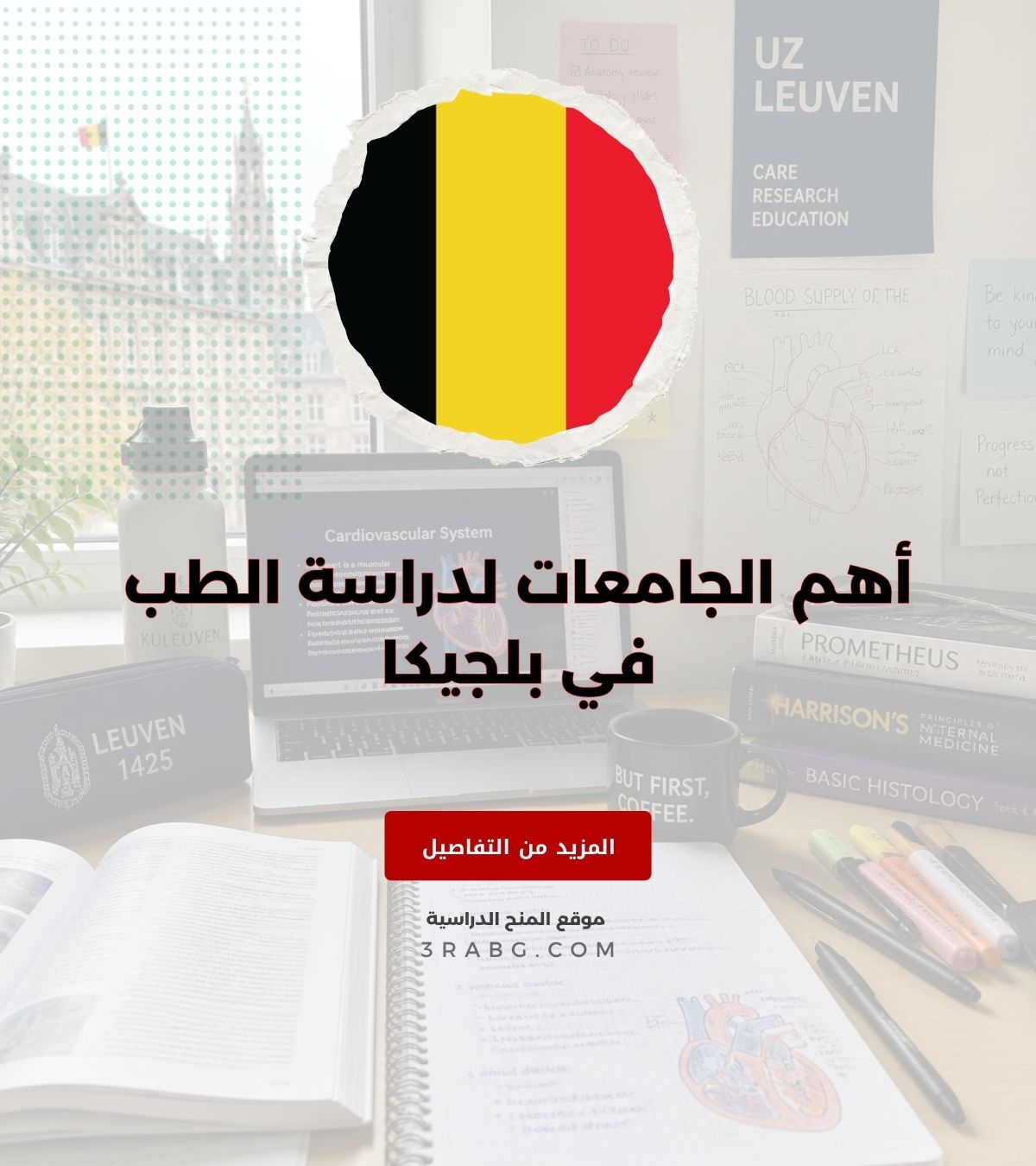 أهم الجامعات لدراسة الطب في بلجيكا