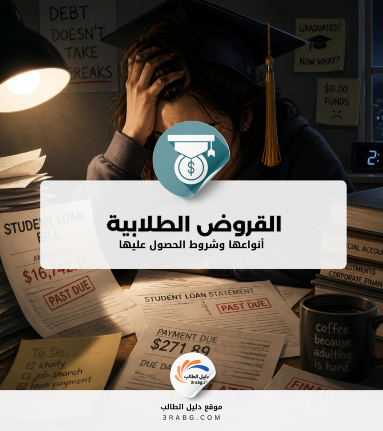 القروض الطلابية أنواعها وشروط الحصول عليها