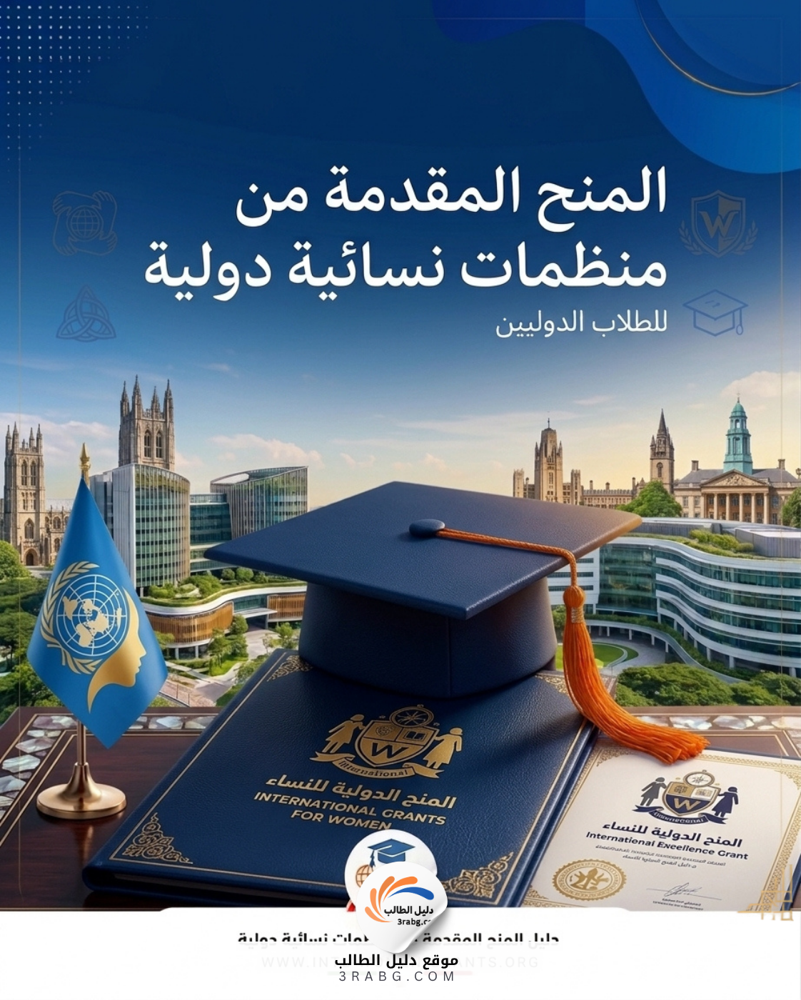 المنح المقدمة من منظمات نسائية دولية