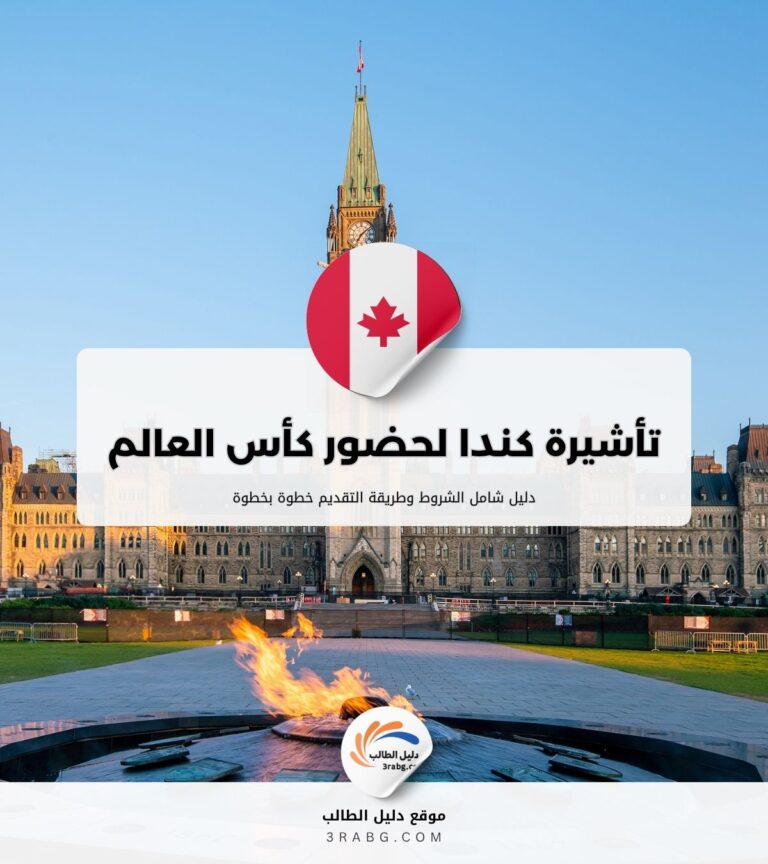 تأشيرة كندا لحضور كأس العالم