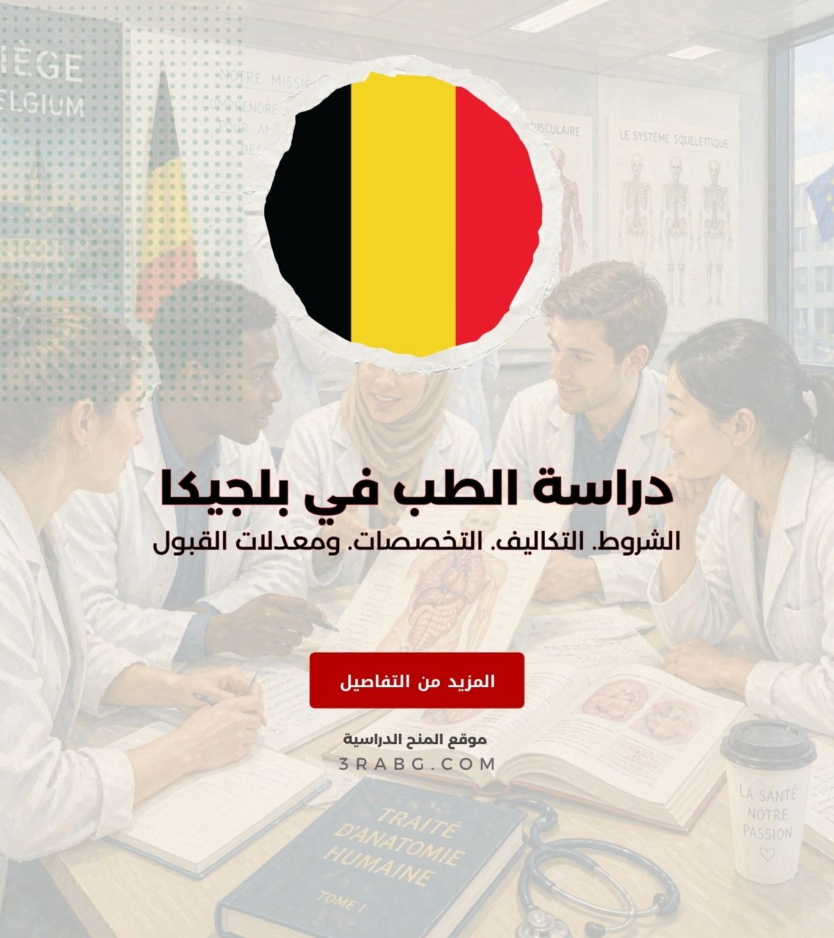 دراسة الطب في بلجيكا