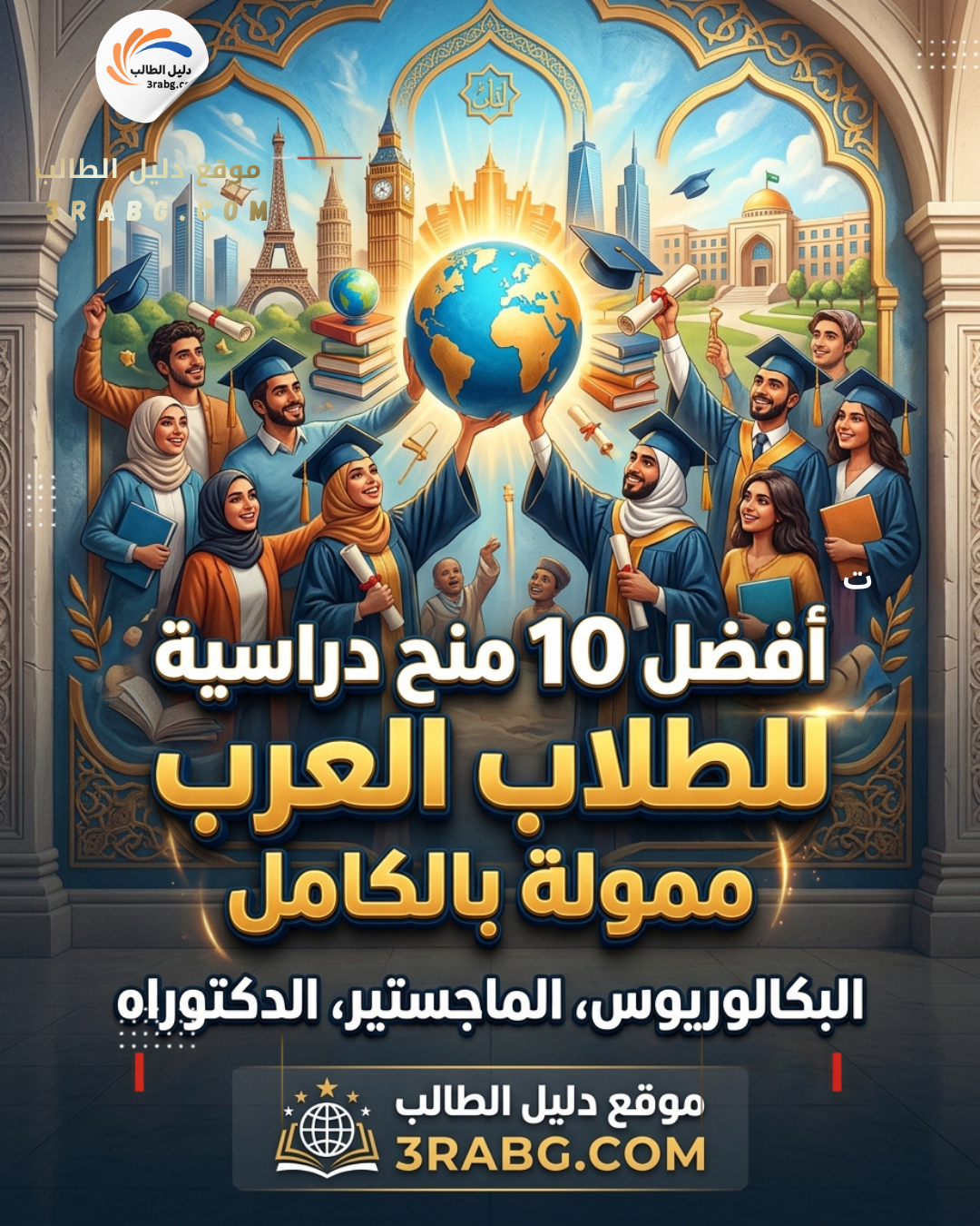 أفضل 10 منح دراسية للطلاب العرب ممولة بالكامل