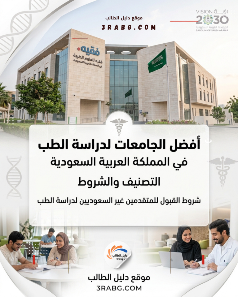 أفضل الجامعات لدراسة الطب في السعودية | التصنيف والشروط