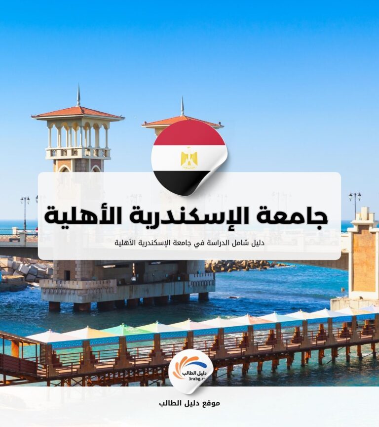 الدراسة في جامعة الإسكندرية الأهلية