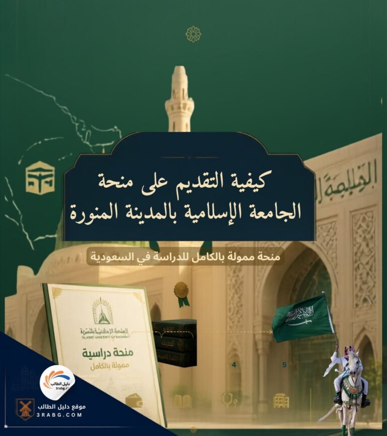 كيفية التقديم على منحة الجامعة الإسلامية بالمدينة المنورة الممولة بالكامل للدراسة في السعودية